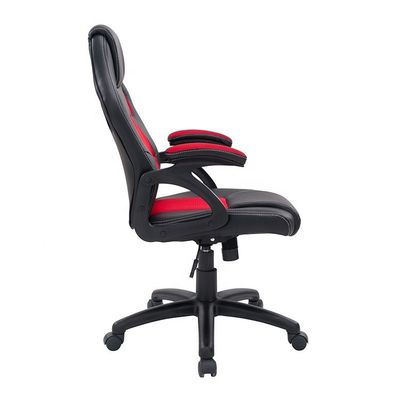Silla giratoria ejecutiva de cuero sintético para puestos de trabajo ergonómicos de oficina de juegos