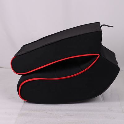 Acentos de carreras exquisitos plegables silla de salón de suelo de tela para espacio de oficina en el hogar