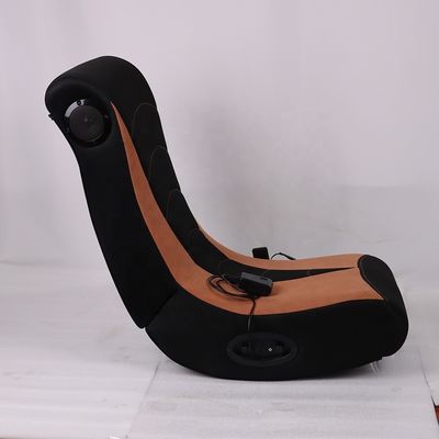 Bajo el sótano LED RGB PU Cuero Computadora de oficina Juegos de mesa con luces y altavoces