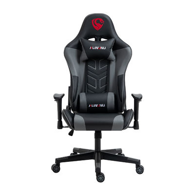 Diseño especial ajustable de PVC moderno 2d reposabrazos de carrera de computadora ergonomía silla de juego