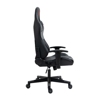 Diseño especial ajustable de PVC moderno 2d reposabrazos de carrera de computadora ergonomía silla de juego