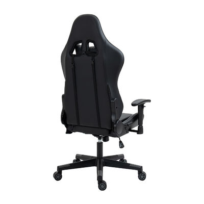 Diseño especial ajustable de PVC moderno 2d reposabrazos de carrera de computadora ergonomía silla de juego