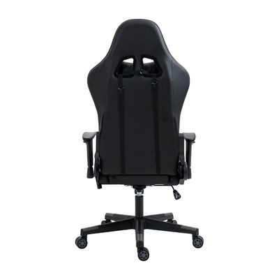 Diseño especial ajustable de PVC moderno 2d reposabrazos de carrera de computadora ergonomía silla de juego