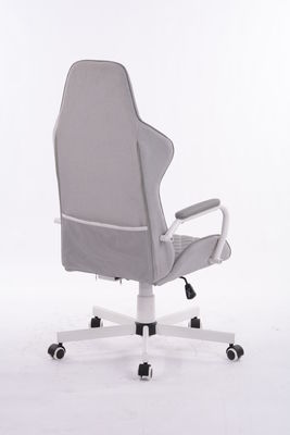 320 Kd Blanco Base de estrellas metálicas giratorias de lujo de oficina ergonómica Silla de jefe con gaslift