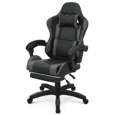 Silla de juegos de computadora de oficina en color personalizado con apoyo lumbar del reposacabezas