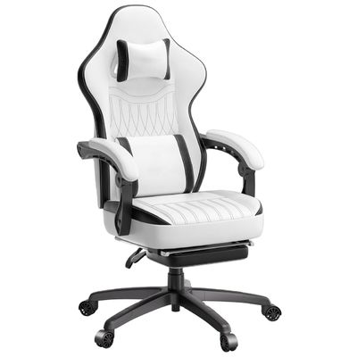 Silla de juegos de sala de computadoras con cojín de resorte de bolsillo en 19.3 &quot;D x 20.1&quot;W x 50&quot;H Tamaño