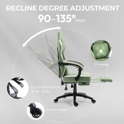 Silla de oficina con reposabrazos para brazos y reposabrazos para pies de material de cuero incluidos