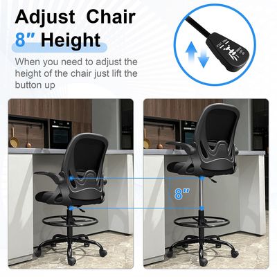 Silla ergonómica ejecutiva con apoyos lumbares y hierro tipo metal
