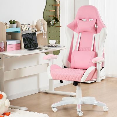 Silla de juego de color personalizado Gran y alto asiento reclinable para una experiencia ergonómica de carreras