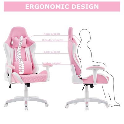Silla de juego de color personalizado Gran y alto asiento reclinable para una experiencia ergonómica de carreras