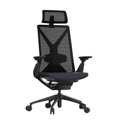Respaldo de malla de alta elasticidad ajustable ergonomía de computadora de malla silla giratoria de oficina