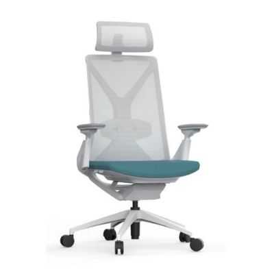 Respaldo de malla de alta elasticidad ajustable ergonomía de computadora de malla silla giratoria de oficina