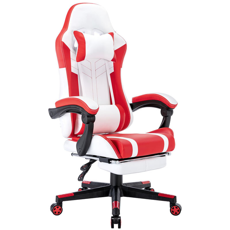 ALINUNU Video de espalda alta PC de carreras ergonómico silla de juego con reposapiés personalizar OEM ODM