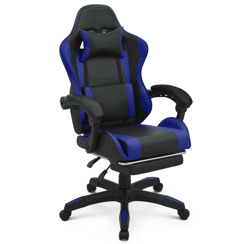 Cuero genuino ALINUNU Computadora ergonómica de carreras de video PC personalizado silla de juego para adultos