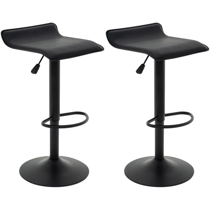 Color personalizado ALINUNU Taburetes giratorios de bar de cuero de PU Silla de bar de puente aéreo para el comedor