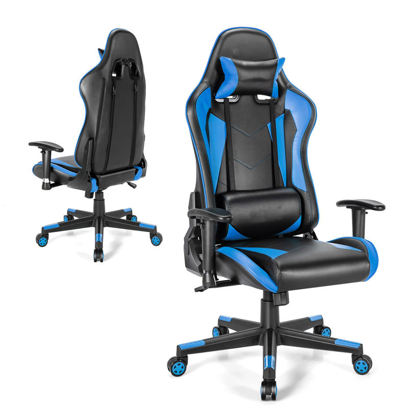 ALINUNU Personalizable Laboratorio Secreto Ergonómico PC de carreras Silla de videojuegos para la oficina del hogar