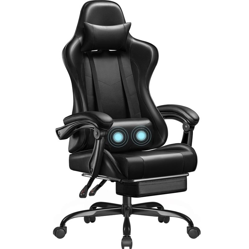 Silla giratoria de estilo con soporte lumbar o sala de juegos ALINUNU Razer de carreras personalizado
