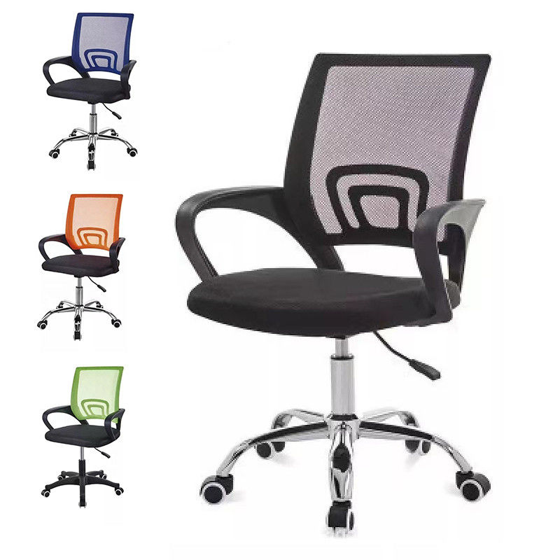 Oficina Hogar Interior Silla de escritorio de computadora de malla completa de espalda media con asiento de espuma de alta densidad