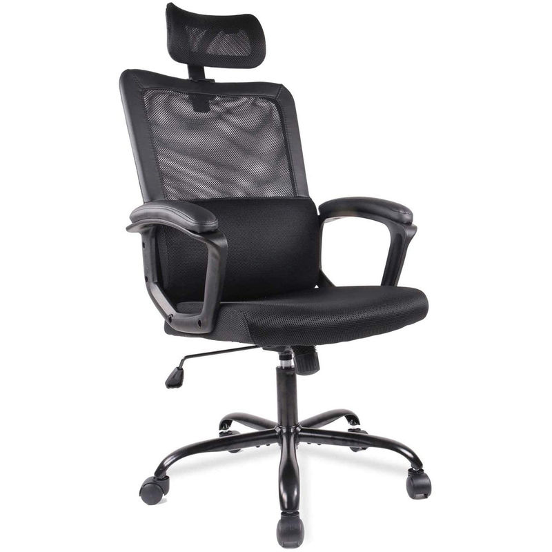 Silla de computadora de oficina en el hogar con color personalizado y rodamiento giratorio