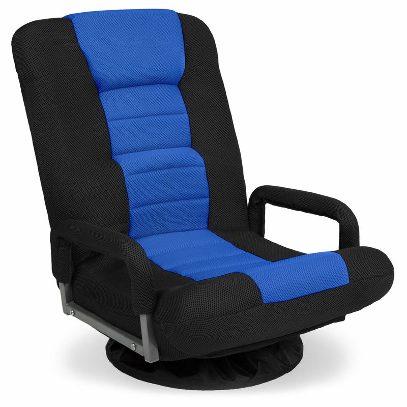 Embalaje de correo ALINUNU silla giratoria de juego 360 grados silla de suelo polivalente rocker para televisión