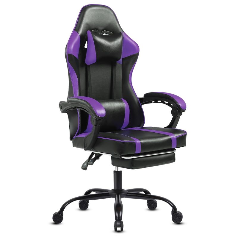 Silla de juego ergonómica ajustable en altura para adultos estilo de diseño