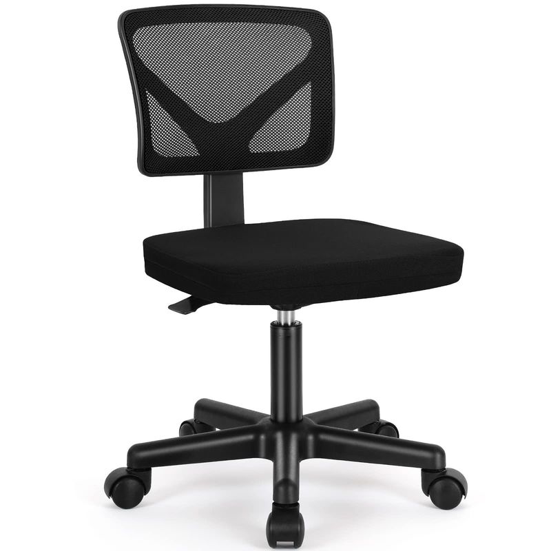 Escritorio y silla de oficina en el hogar ergonómico de espalda baja con almohada lumbar en color personalizado