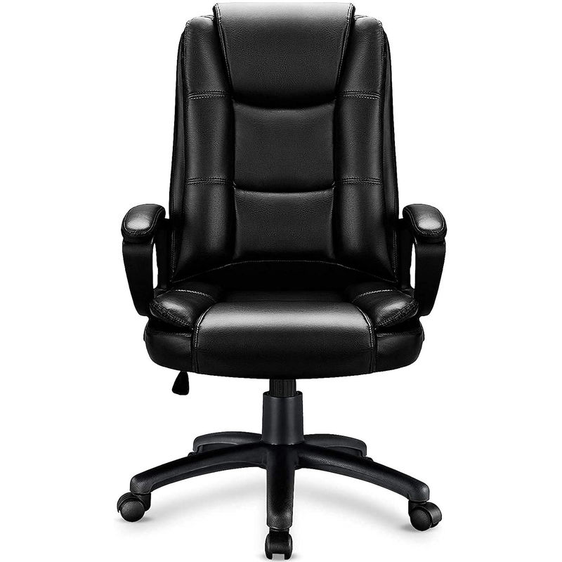 Silla de oficina de soporte lumbar ajustable Dimensiones del producto 23.82&quot;D x 24.53&quot;W x 46.4&quot;H