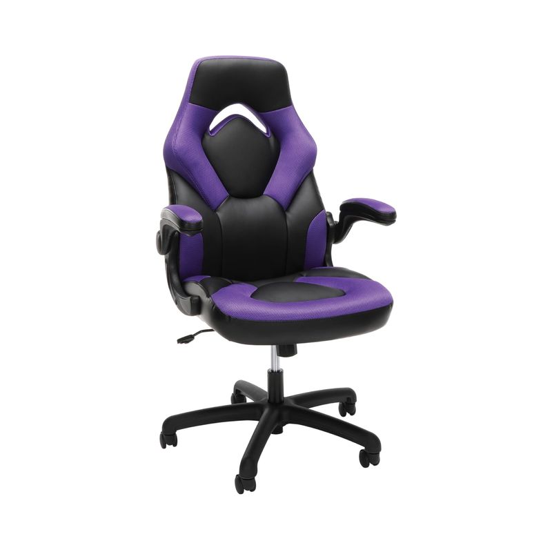 Sala de juegos de computadora silla de juegos ergonómica espalda alta estilo de carreras giratorio 360 para escritorio PC