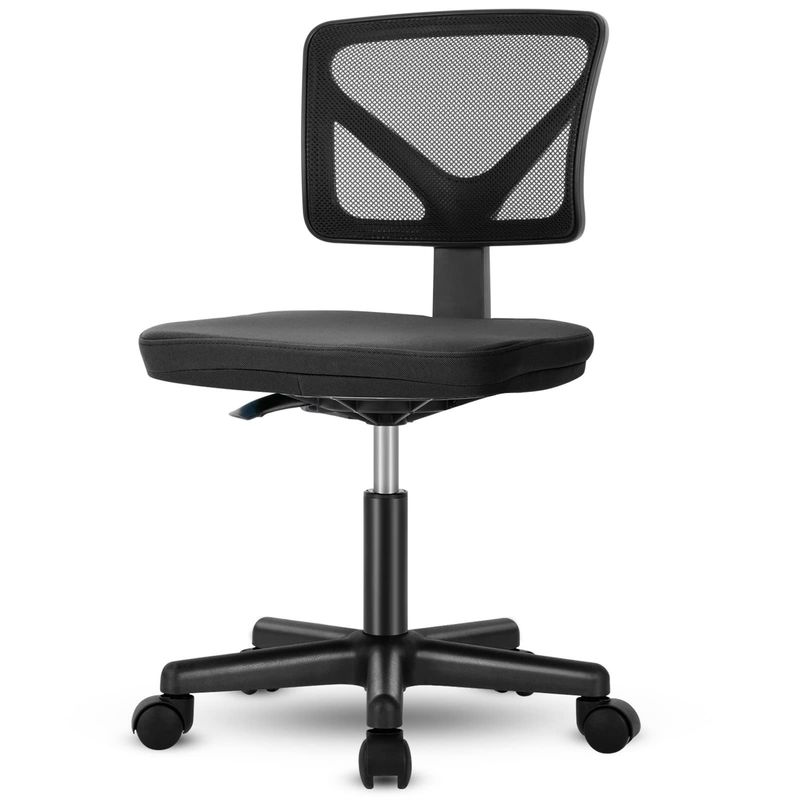 Silla cómoda de espalda baja con soporte lumbar y altura ajustable del asiento