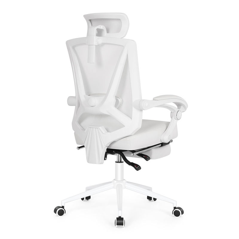 Silla ejecutiva de oficina con 360 giratorios y soporte lumbar 2D ajustable