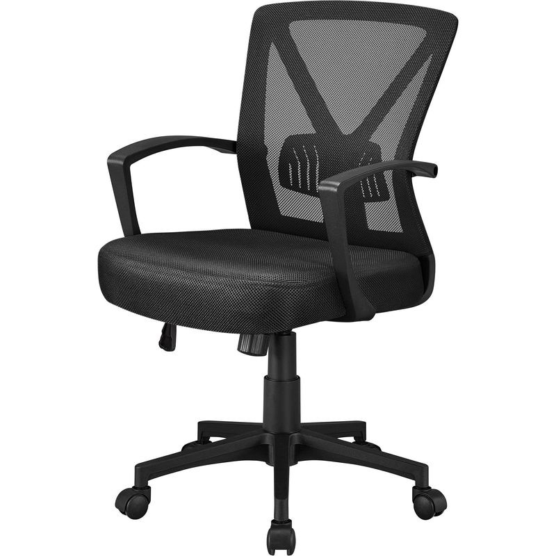 Silla de oficina ergonómica con color personalizado y soporte lumbar ajustable