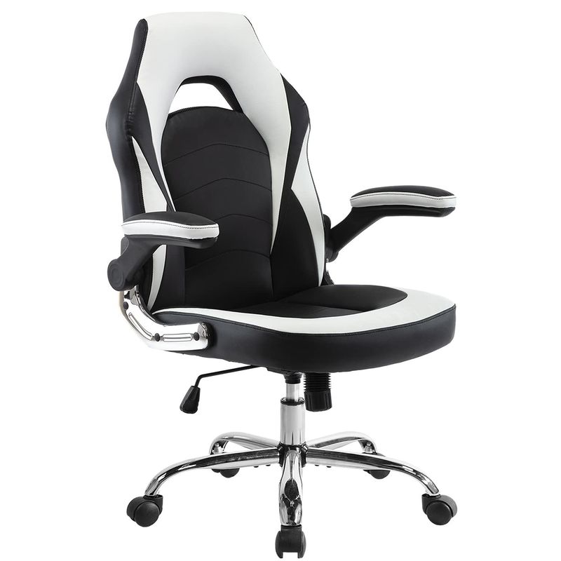 Silla de juego de ordenador ergonómica de tipo metálico de hierro con altura ajustable