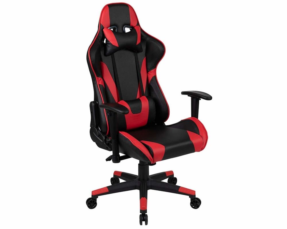 Silla de juego de carreras con diseño ergonómico y dimensiones de producto de 29&quot;D x 29&quot;W x 48&quot;H