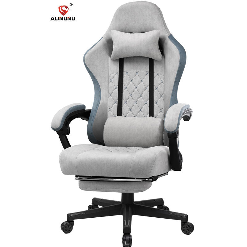 Silla de juego de carreras de color personalizada con función de giro 360 / ajuste de altura / reclinación