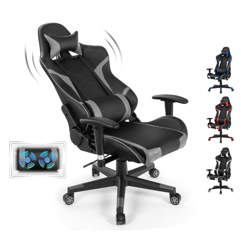 Silla de carreras de juegos de computadora de diseño moderno de hierro de metal para oficinas sillas de juegos ergonómicas