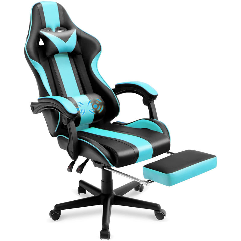 Sillones para juegos de carreras para adultos adolescentes Sillón giratorio Dimensiones del producto 24&quot;D x 21&quot;W x 52&quot;H