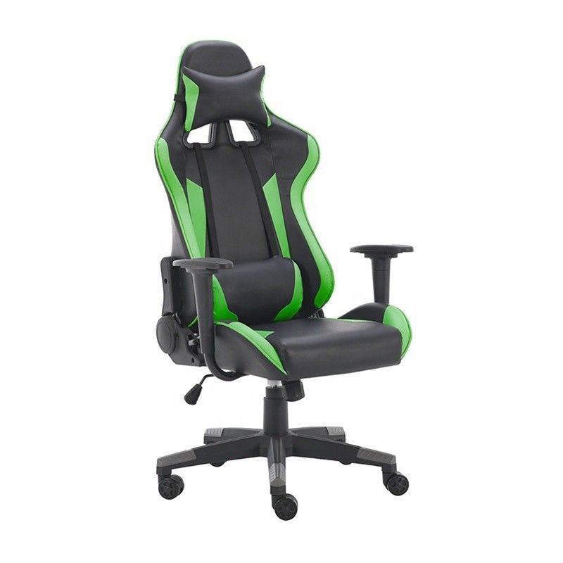 Silla de elevación ejecutiva de cuero genuino de espalda alta el ajuste ideal para oficina y juegos