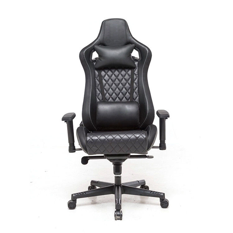 Silla de juego con 360 giratorios y ajuste de altura de marco de hierro para una experiencia de juego ergonómica