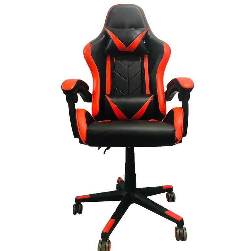 Silla ejecutiva de malla giratoria 2D Muebles de oficina reclinables de hierro para juegos